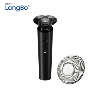 Afeitadora Eléctrica para Hombre <span class=keywords><strong>con</strong></span> Cabezal Magnético y Motor de Alta Velocidad de 9000 RPM <span class=keywords><strong>con</strong></span> Carga Rápida Tipo C para <span class=keywords><strong>Afeitado</strong></span> Inalámbrico - Product Image 1