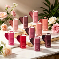 8 Warna Lip Gloss Cermin Melembapkan 12 Jam Tahan Lama Kompleks Air & Minyak Lip Glaze Kosmetik