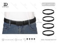 Cintura da Uomo in Vera Pelle con Fibbia Automatica 4.0cm 125cm Stile Casual - Product Image 1