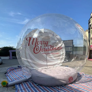 Château gonflable transparent en PVC, structure de jeu extérieure pour événements et fêtes - Product Image 5