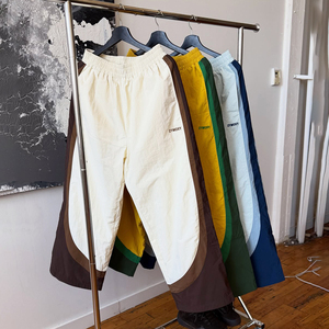 Wholesale Custom Streetwear Patchwork Polyester <b>Nylon</b> <b>Pants</b> Men Oversized Baggy Waterproof Lightweight <b>Nylon</b> <b>Track</b> <b>Pants</b> - Product Image 5