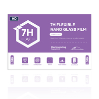 Protector de Pantalla PET HD Transparente 7H para iPhone 15 16 17 Pro Max para Máquina de Corte, Venta al Por Mayor de Fábrica, Pedido Personalizado