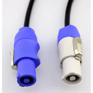 Câble d'alimentation LEAHUA pour éclairage de scène 3x2.5²x1.2m, câble Powercon In&Out Schuko pour projecteur LED Par, tête mobile, stroboscope, barre lumineuse - Product Image 2