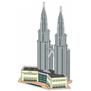 Cadeaux célèbres de bâtiment d'OEM de <span class=keywords><strong>puzzle</strong></span> du papier <span class=keywords><strong>3D</strong></span> de <span class=keywords><strong>Taj</strong></span> <span class=keywords><strong>Mahal</strong></span> pour des garçons et des filles - Product Image 4