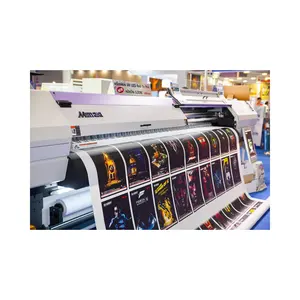 Materiales de impresión de póster al por mayor medios de impresión medios digitales de inyección de tinta material de impresión de póster de PVC
