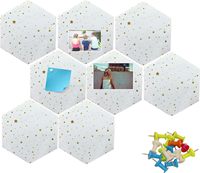 Revêtement mural, décoration murale moderne, panneau mural en feutre imprimé hexagonal pour la rénovation de la maison, de l'hôtel, du bureau, vente en gros