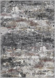 Alfombras Modernas Abstractas Lavables de 8x10, Alfombra Suave Antideslizante para Sala de Estar, Dormitorio Grande, Decoración del Hogar, Gris Oscuro - Product Image 3