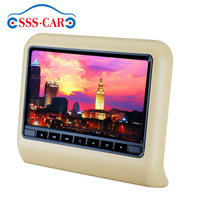 2021 New 9 Inch Hot Selling Headrest Car Dvd for Toyota Made in China Practical Durable