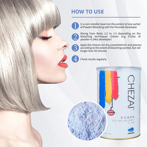 Poudre décolorante pour <span class=keywords><strong>cheveux</strong></span> de salon sous marque privée avec protection kératine, éclaircissant capillaire sans poussière, prix usine de gros 450g OEM ODM - Product Image 5