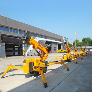 Mini Spider Crane 1.5 Ton bensin elektrik Dual-Power Mesin Honda mesin Koop ponsel Spider Crane - Product Image 3