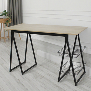 Kiểu dáng đẹp thiết kế hiện đại <span class=keywords><strong>MDF</strong></span> và kim loại thanh bảng đa chức năng bàn máy tính cho nhà thương mại ngoài trời khu vực thanh ở mức giá nóng - Product Image 5