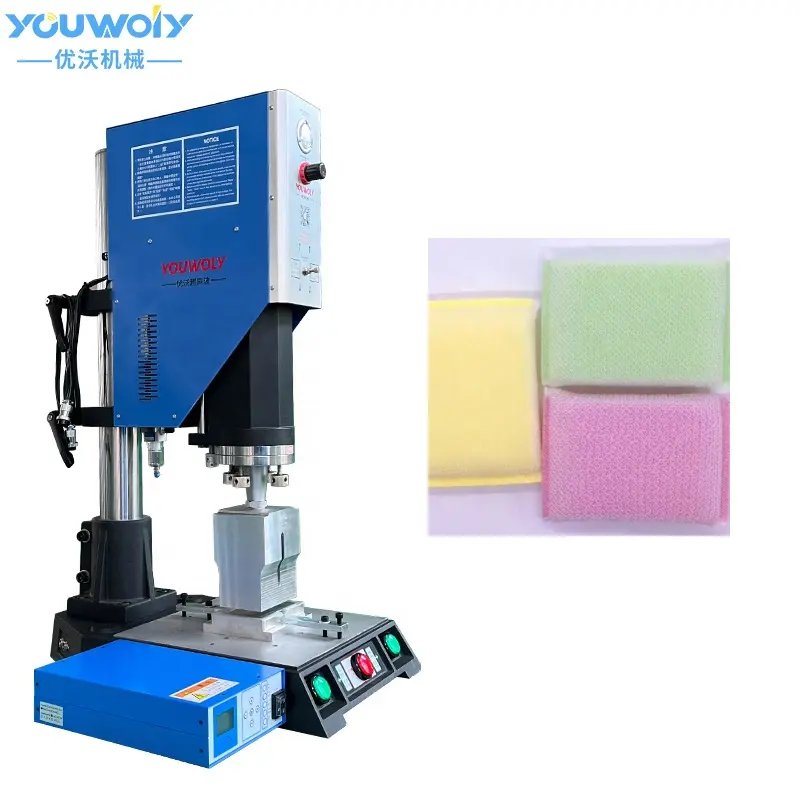 Factory Supply Kitchen Dish Cleaning Sponge Ultrasonic Welding And Sealing Machine