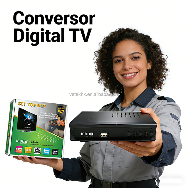 FTA ISDB-T Digital Decoder TV Box For Brazil Chile Peru