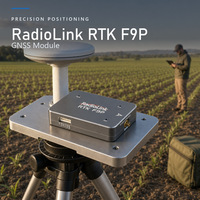 Module GPS RadioLink RTK F9P de précision centimétrique pour la cartographie et la topographie par drone, compatible avec le contrôleur de vol Pixhawk