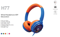 Nouveaux écouteurs filaires pour enfants 2026, 450 mAh, haut-parleur 40 mm, TPE, AAC, supra-auriculaires, portables