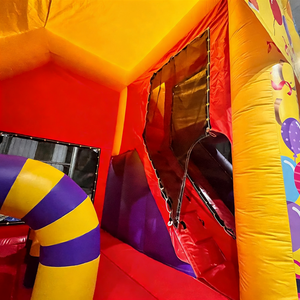 Château gonflable compact à <span class=keywords><strong>prix</strong></span> d'usine avec souffleur pour fêtes d'enfants et locations événementielles - Product Image 5