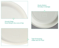 Ensemble de vaisselle réutilisable écologique biodégradable en amidon de maïs de 250 pièces, assiettes compostables, couteau, fourchette, cuillère, ustensiles de camping