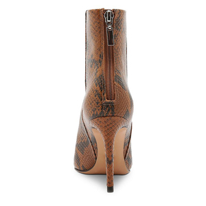Stylish Stiletto High Heel Short Boots Snake Print <strong>Ankle</strong> <strong>Booties</strong> for Women - Product Image 5