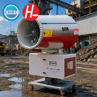 Canon à brouillard automatique de 60 m avec pompe haute capacité et capteurs intelligents pour la protection de l'environnement dans les grandes usines