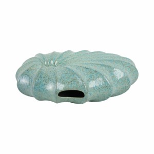 Vaso in ceramica con design a spirale, ispirato al mare, per decorare il soggiorno e l'arredamento della casa - Product Image 6