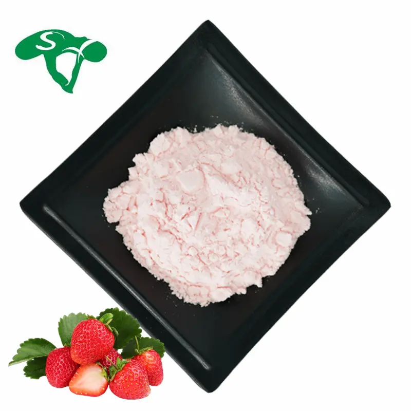 Vente en gros de poudre de fruit de fraise de Sanxin