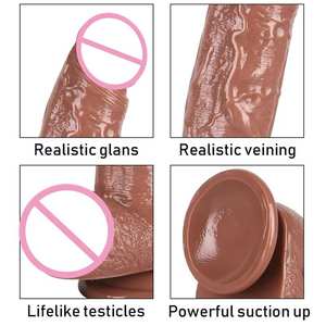 ดิลโด้ขนาด30ซม. อวัยวะเพศชายปลอมปลอมเป็นคู่อุปกรณ์ช่วยตัวเองสำหรับผู้หญิง - Product Image 4