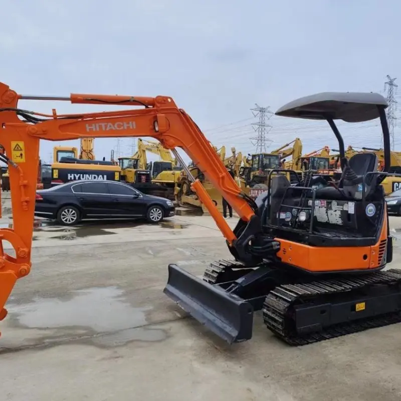 Düşük fiyat kazı makineleri kullanılan Mini kepçe Hitachi ZX30U ZX55US zx60 zx70 zx120 paletli ekskavatör satılık