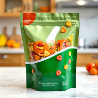 Sachets d'emballage extérieur personnalisés de bonne qualité, couleur et taille sur mesure, avec logo, refermables, pour gâteaux de dattes au sésame noir, snacks, sacs à sucre, qualité alimentaire