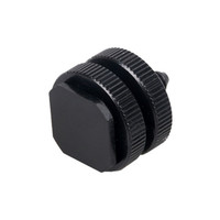 1/4 "trépied 3/8 à 1/4 caché espion DSLR Flash adaptateur de montage de chaussure chaude pour tête numérique adaptateur de montage de caméra caméra à vis