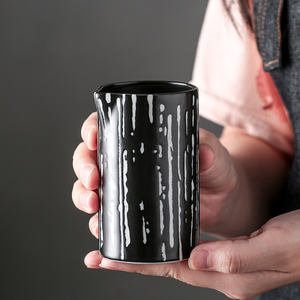 Aksesori dapur Set alat makan kopi, toples mangkuk gula teh kopi, kendi susu gambar cetak lucu - Product Image 4