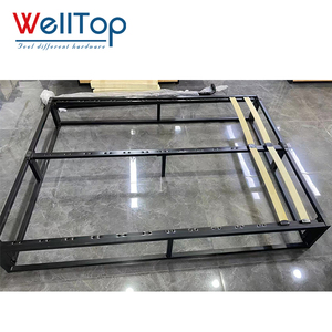 Nouveautés : Accessoires de mobilier, quincaillerie, cadre de lit pliable réglable et extensible, gain de place, avec <span class=keywords><strong>lattes</strong></span> en <span class=keywords><strong>bois</strong></span> - Product Image 1