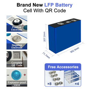 Grade a 3.2v 100ah 150ah 200ah 280ah 320ah 330ah 340ah 530ah 628ah <b>Battery</b> Cell Prismatic Lithium Ion <b>Batteries</b> - Product Image 3