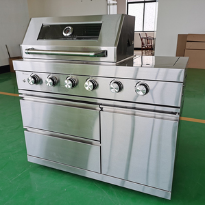<span class=keywords><strong>Barbecue</strong></span> a Gas in Acciaio <span class=keywords><strong>Inox</strong></span> <span class=keywords><strong>per</strong></span> Cucina Esterna Personalizzato dal Produttore, 4 Bruciatori - Product Image 1