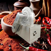 Équipement de broyage de feuilles séchées largement utilisé, moulin électrique pour pâte de sauce chili, machine de broyage alimentaire à vendre aux États-Unis et au Canada