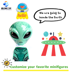 Venta al por mayor de fábrica de impresión de logotipo personalizado Procesamiento personalizado Impresión Producto personalizado Bloque de construcción Mini figura - Product Image 6