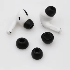 S M L จุกหูฟังเมมโมรี่โฟมสำหรับ Apple Airpods Pro S M L ขนาดหูฟังสำหรับ Airpods Pro2