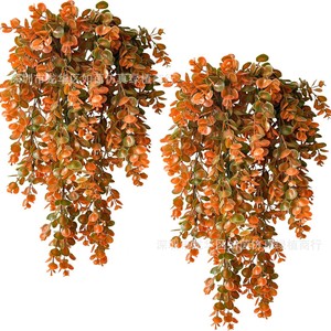 Guirnalda de Hojas de Eucalipto Artificiales Ruyin, Decoración de Pared para Otoño, Ramo de Vegetación Artificial para Exteriores - Product Image 1