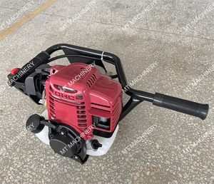 เครื่องเจาะดินแบบใช้น้ำมันเบนซินและไฟฟ้า เครื่องเจาะดิน เครื่องขุดหลุมปลูกต้นไม้ เครื่องเจาะเสาไฟฟ้าสำหรับการเกษตร - Product Image 5