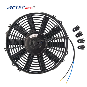 80W 12 Inch Thẳng Lưỡi Phổ Tự Động AC Điện Làm Mát <span class=keywords><strong>Fan</strong></span> 12V Xe <span class=keywords><strong>Fan</strong></span> Cho Tản Nhiệt Ac.117.004 Làm Mát Không Khí Hệ Thống Các Bộ Phận - Product Image 1