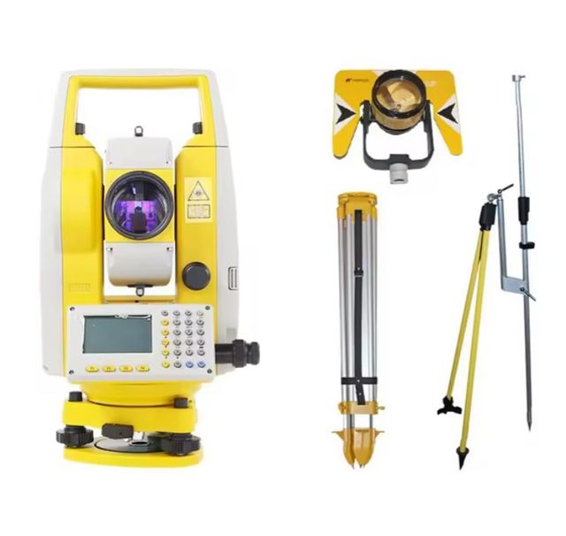 China Brand SOUTH Total Station Robotic N3 Auto Height High Resolution Display Nts332R10M Surveying Prisms Total Station