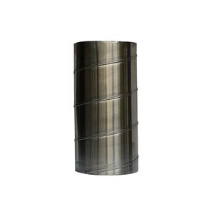 Customizable Hvac Duct Decorative Pre Painted Color Zinc Steel Plate Spiral Round <strong>Ducting</strong> for Exposed <strong>Ceiling</strong> Mall Showroom - Product Image 1