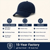 Casquette de baseball en sergé de coton avec logo personnalisé, 6 panneaux, non structurée, visière incurvée, réglable, vente en gros fabricant, faible MOQ