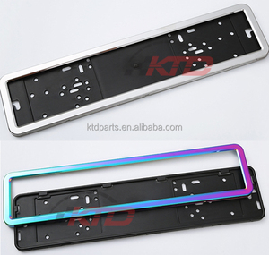 กรอบป้าย<span class=keywords><strong>ทะเบียน</strong></span>รถยนต์มาตรฐานยุโรปแบบโลหะ ktd ที่ยึดป้าย<span class=keywords><strong>ทะเบียน</strong></span>รถจักรยานยนต์ - Product Image 3