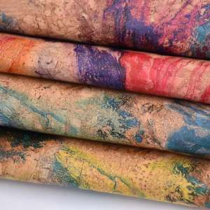 <span class=keywords><strong>Portugal</strong></span> Pu tissu synthétique liège rouleau imprimé fleur personnalisé naturel liège bois cuir tissu pour sac - Product Image 6