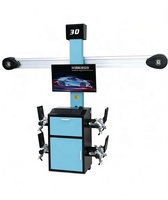 Nouvelle machine d'alignement de roues 3D avancée 2026 HuanDyn HD-JG9, haute précision CE, pour camions légers, aligneur de quatre roues en cabine