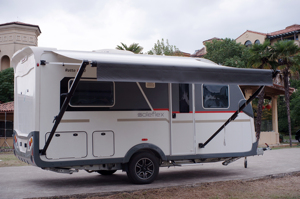 Toldo Retráctil Manual de Lujo para Caravana, de Aleación de Aluminio, Impermeable, Protección Solar, Duradero, para Acampar al Aire Libre, para Autocaravana - Product Image 3