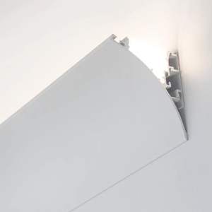 Canal de profil <span class=keywords><strong>Led</strong></span> en aluminium SDW-BD1 sans garniture, moulures décoratives en plâtre pour les murs de la maison moulure d'éclairage de <span class=keywords><strong>corniche</strong></span> de plafond - Product Image 1