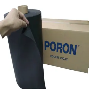 Deson fustellato nero giappone rogers 0.05mm 0.5mm 1.5mm 2mm 6mm 20mm gomma siliconica paraurti adesivo poron schiuma per adesivo 3m