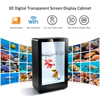 Écran LCD transparent interactif de 10,1 pouces pour vitrine, boîte tactile pour merchandising numérique haut de gamme