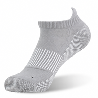Chaussettes de compression en cuivre pour la course à pied, unisexe, épaisses, respirantes, tricotées, pour le golf, le tennis, le travail, le marathon